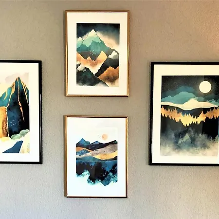 3rooms Central-modern- The Alps By Lakescape Fewos